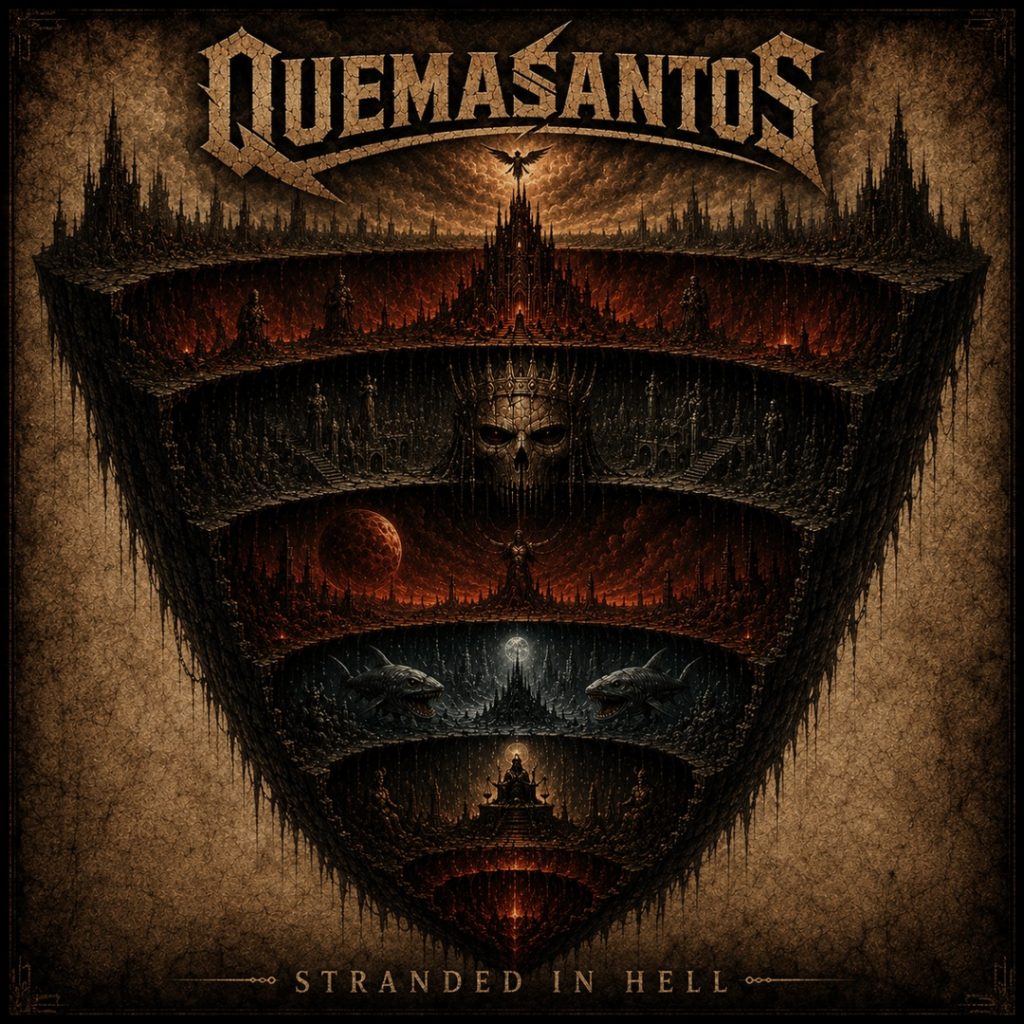 QUEMASANTOS – Stranded In Hell reúne once visiones del infierno y once guitarristas invitados