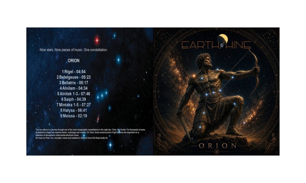 EARTHSHINE – Orion convierte nueve estrellas en un álbum de electrónica instrumental
